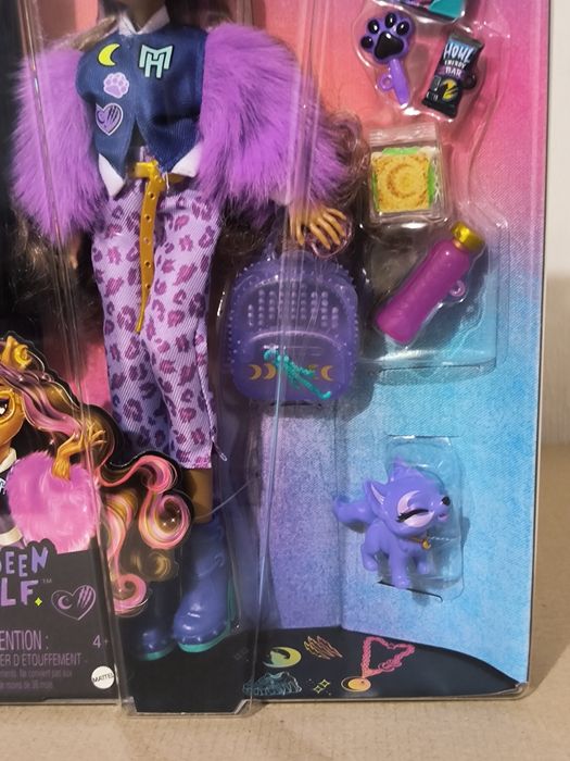 Лялька Монстер Хай Клодін Вульф вихованцем Monster High Clawdeen Wolf