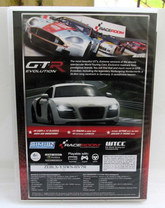 Jogo PC GTR Evolution