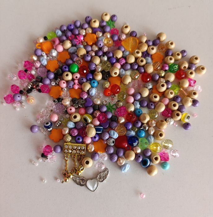 Conjunto de missangas para pulseiras
