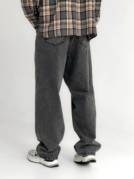 Джинси чоловічі baggy jeans, широкие джинсы мужские реп rap sk8 L