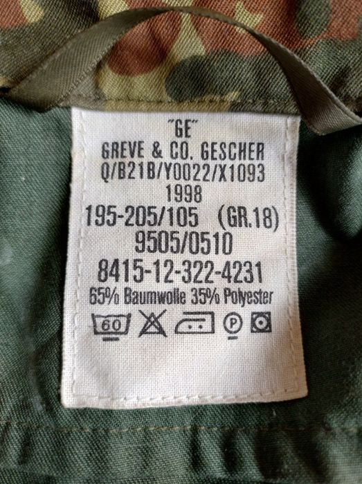 Wojskowa bluza Bundeswehry