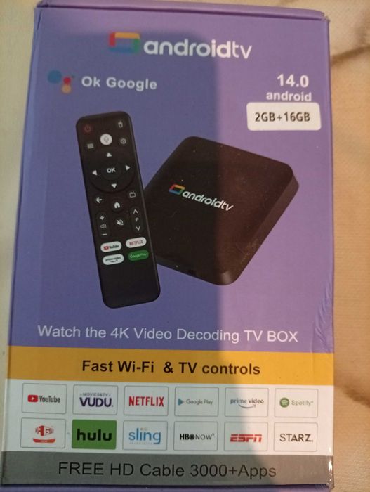 Android TV Box 14.0 – Twoje Domowe Centrum Rozrywki 4K