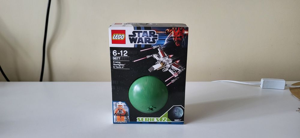 Lego Star Wars 9677 X-Wing Starfighter plus asteroida Yavin 4 nowy