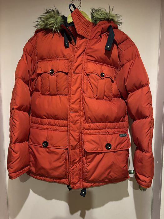 Kurtka puchowa Ralph Lauren S 170 cm czerwona