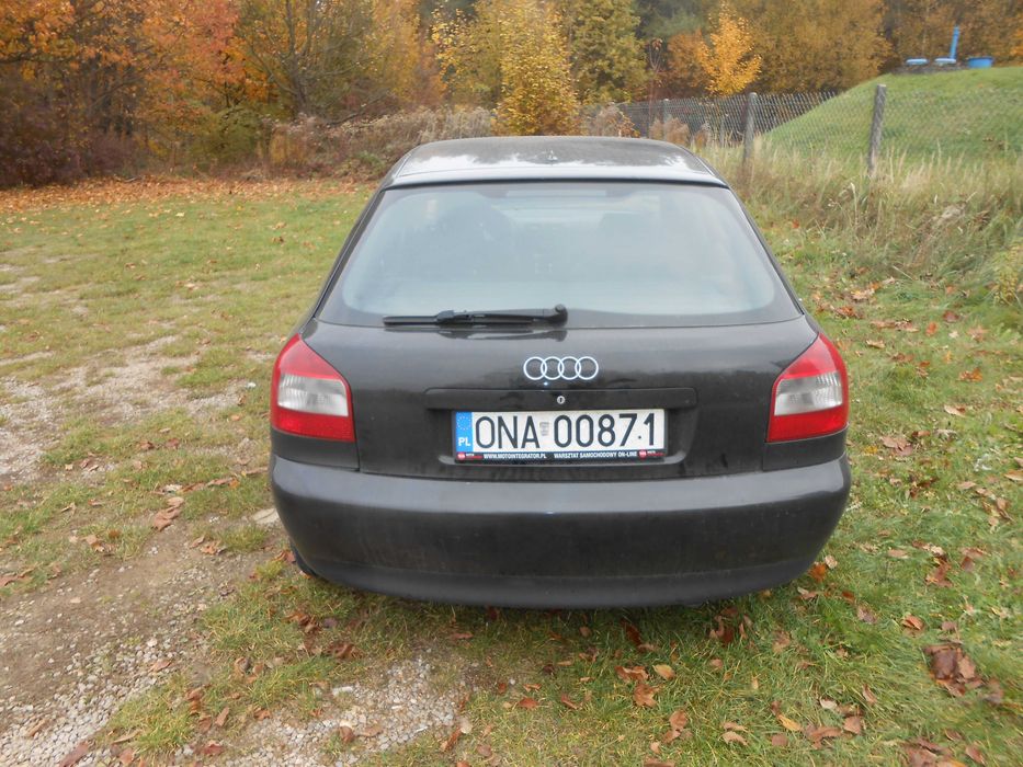 drzwi,błotnik,zderzak,klapa bagaznika A3 8L LZ9W