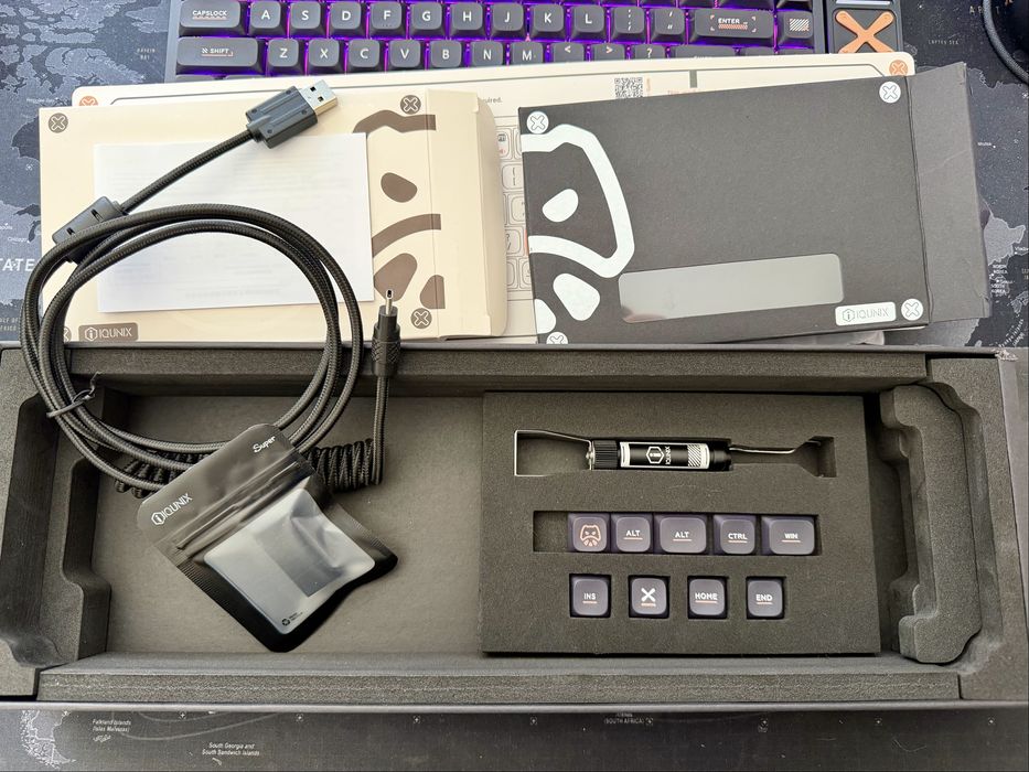 IQUNIX Magi65 Pro — Teclado Mecânico Low Profile 65% (completo)