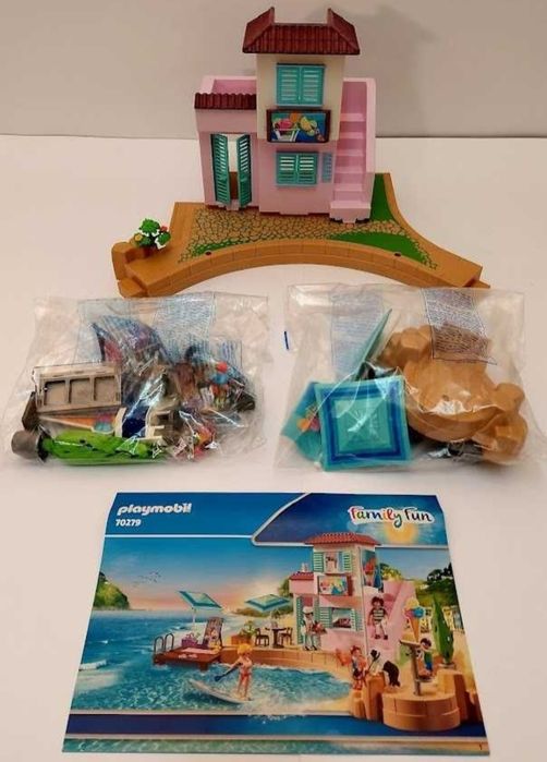 Playmobil 70279 Family Fun Lodziarnia w porcie.