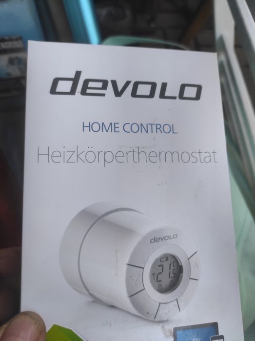 Bezprzewodowa głowica termostatyczna Wi-Fi Devolo 9356