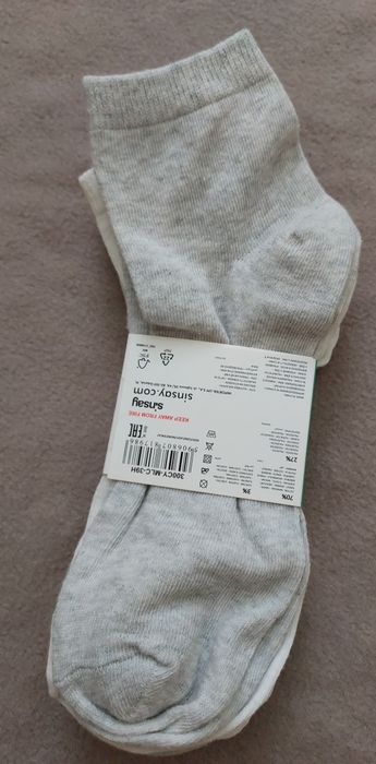 Nowy zestaw skarpetek 39-41