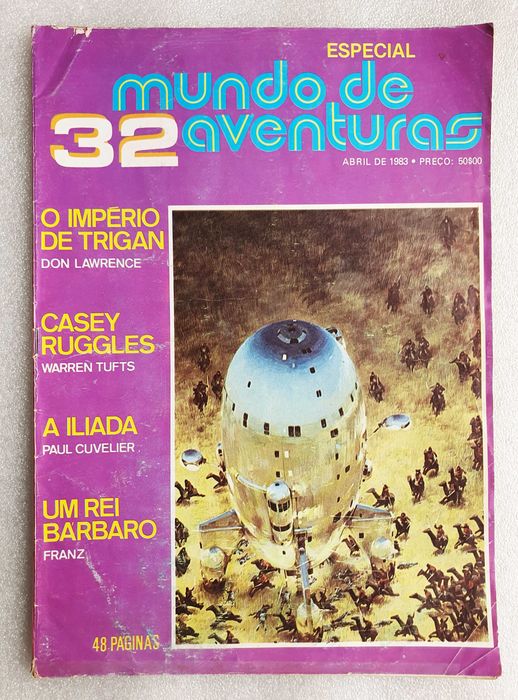 Antigos Livros BD ~ "MUNDO de AVENTURAS - ESPECIAL" ~ Vários Números