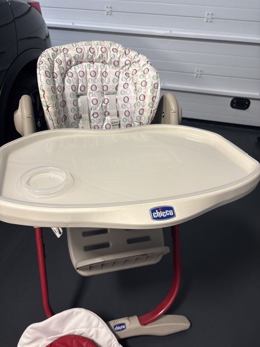Cadeira de Papa Evolutiva Chicco Polly Magic 3 em 1 (Completa)