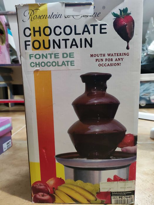 Fonte de Chocolate Rosenstein & Söhne – Nova / Nunca usada