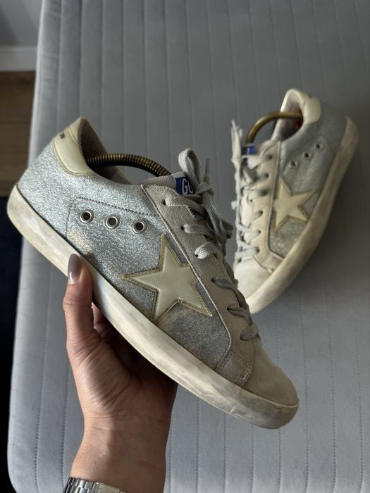 Buty Golden Goose star leather