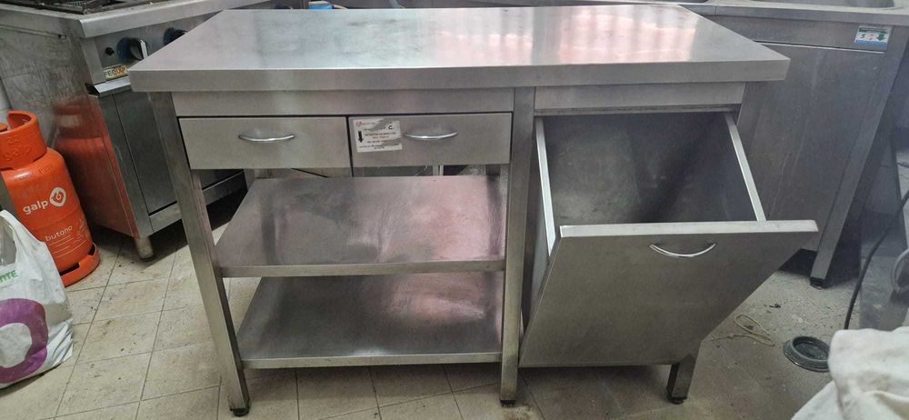 Bancada INOX - Equipamento Restauração e Hotelaria