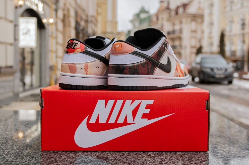 37, 38, 39р Dunk Low SE Multi-Camo топ-якість кросівки Джордан