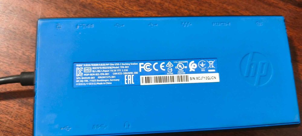 HP Elite TPA-B01 Док станція