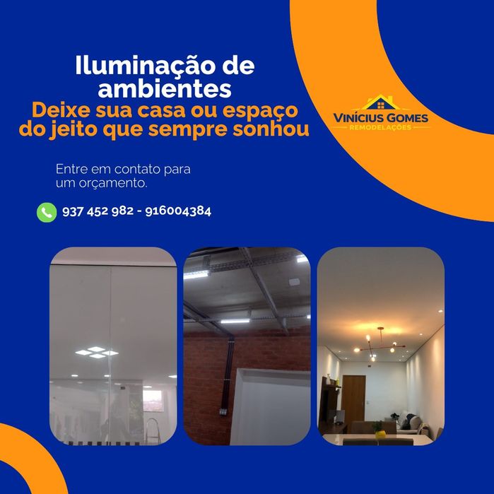 Instalação  de carregador de carro elétrico e serviço de eletricidade em geral