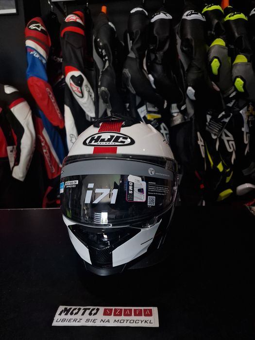 Kask HJC I71 PEKA White/Black/Red 'L !Sklep! !Promocja!
