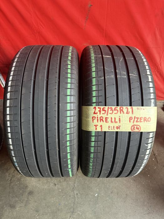 Pneus 275/35/21 Pirelli P/Zero Homolgacao tesla Impecaveis
