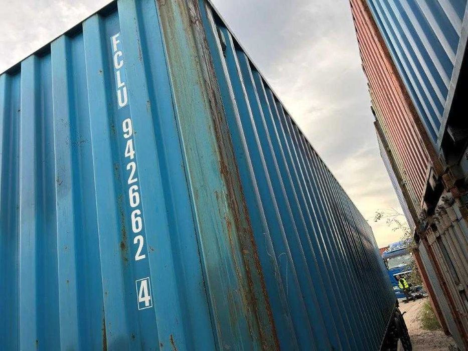 Kontener morski magazynowy budowlany 40 DV używany – TS-CONT