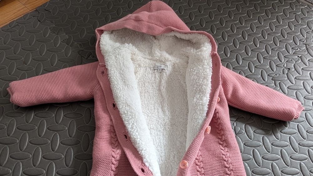 Saco de Dormir Bebé Rosa - 12M - 80cm