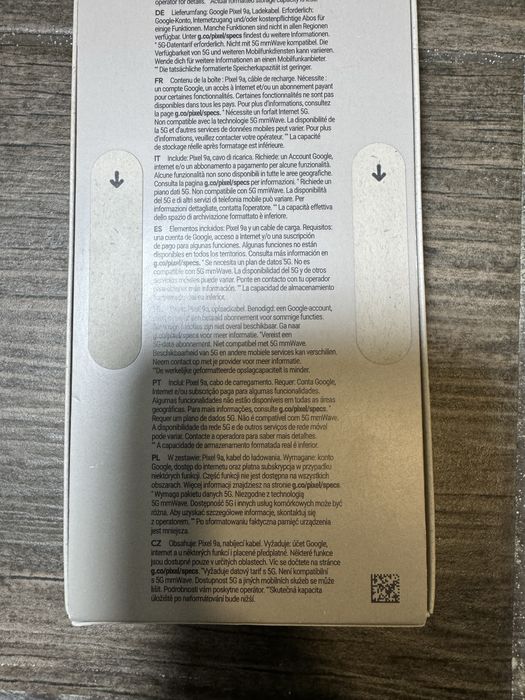 Google Pixel 9a  128GB 5G новий запакований