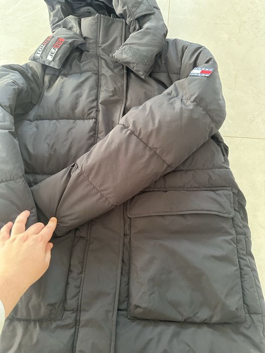 Пуховик пальто tommy jeans