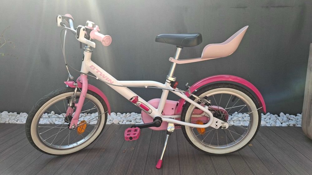 Bicicleta roda 16 rosa