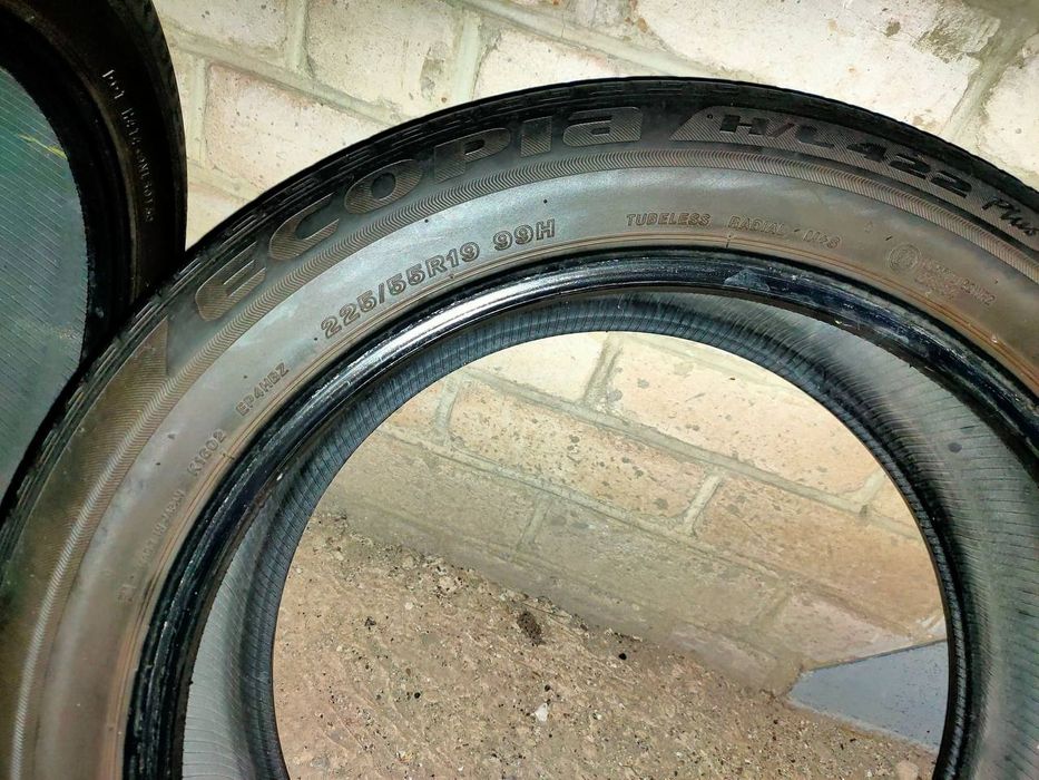 Шины 225/55/19 BRIDGESTONE
