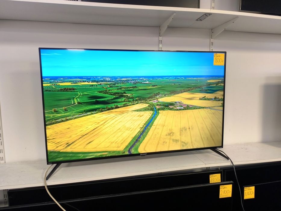 Sharp 50 cali 4K UHD hdr Smart Android WiFi DVB-T2 50FN2EA gwarancja 3m telewizor