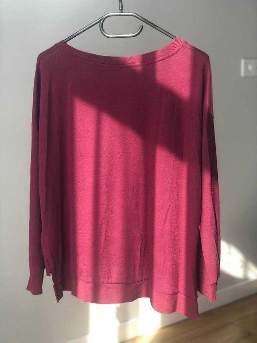 Кофта / лонгслів / бордова / Bershka