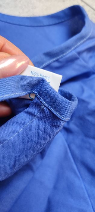 Fartuch laboratoryjny medyczny bawełniany 2XL