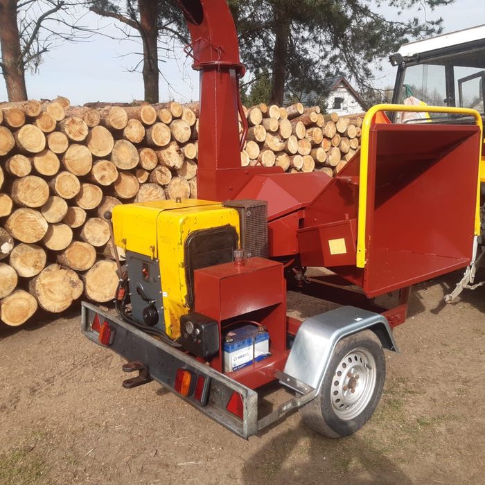 Wynajem rębak rozdrabniacz bardzo mocne diesla