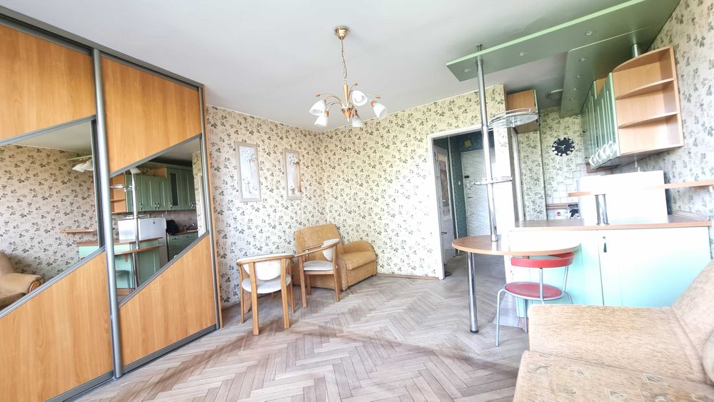 Wynajmę kawalerkę 25,5 m² z balkonem | Warszawa, ul. Darwina | 5 piętro | PL/ENG