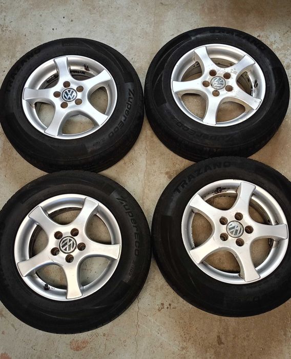Alufelgi Volkswagen 14" + opony letnie