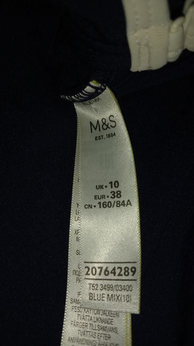 КупальнікСуцільнийM&SMarksSpenserS10