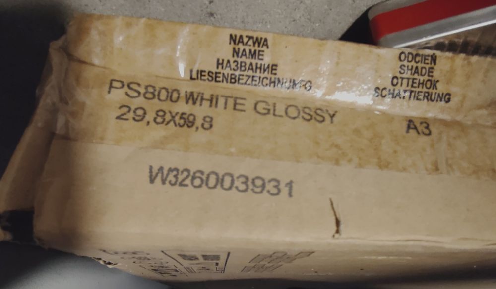 Cersanit PS800 Glossy White