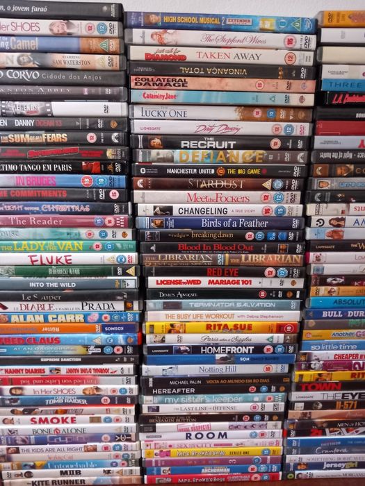 Lote de 120 dvd de filmes