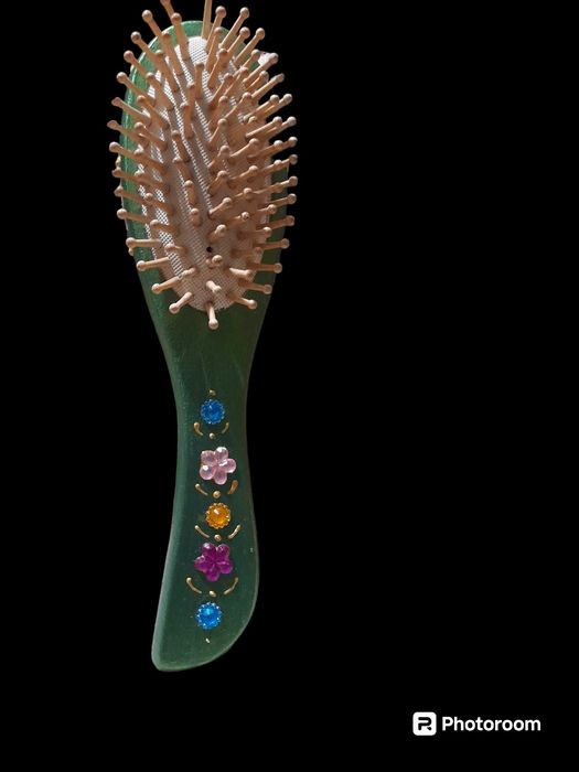 Унікальний гребінець/щітка для волосся "Роксолана" (хенд мейд)