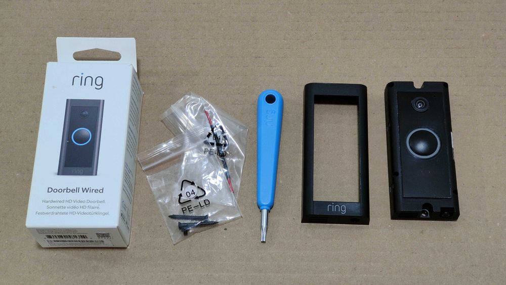 Campainha inteligente Video Ring Doorbell Wired (oferta transformador)