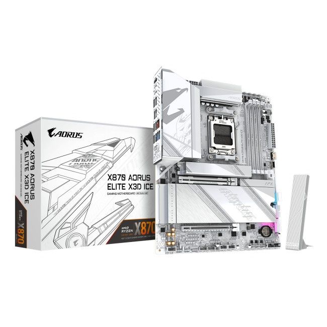 Placa Mãe x870 aorus elite x3d ice