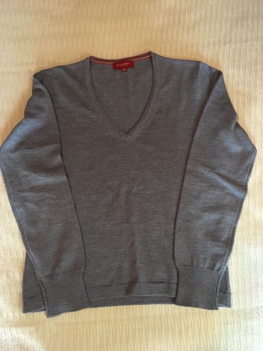 Pullover cinza da marca Burberry