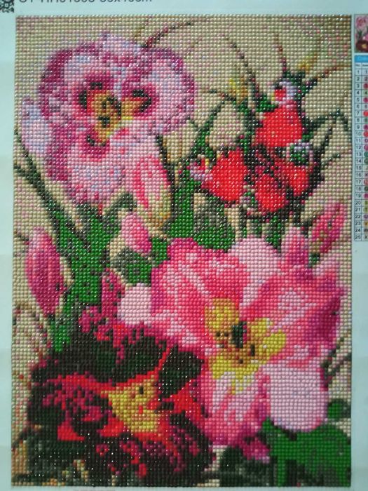 Готовая алмазная мозаика