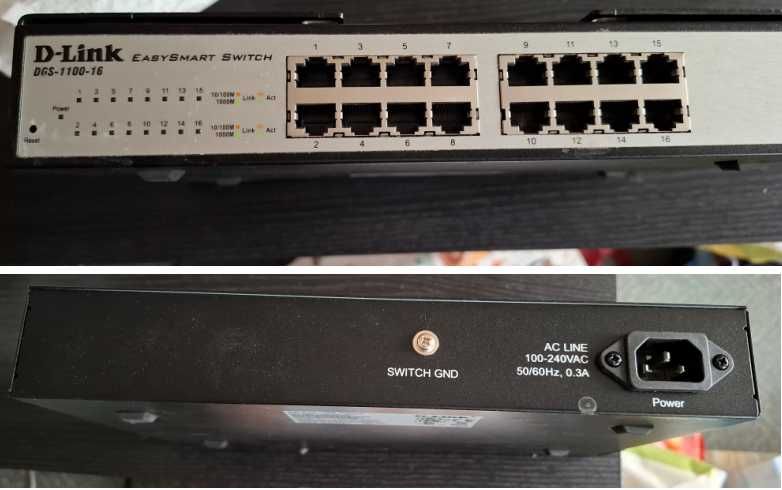 Switch Dlink DGS-1100-16