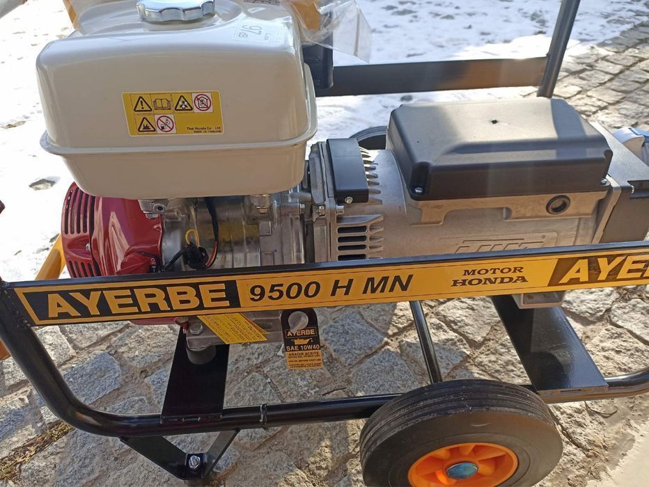 Генератор Ayerbe 9500 H MN двигун Хонда 6-7kw/380V