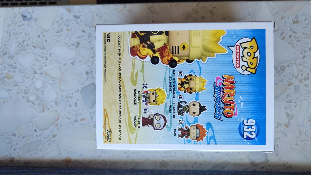 Nowe Funko POP 932 Naruto Uzumaki Six Path figurka kolekcjonerska