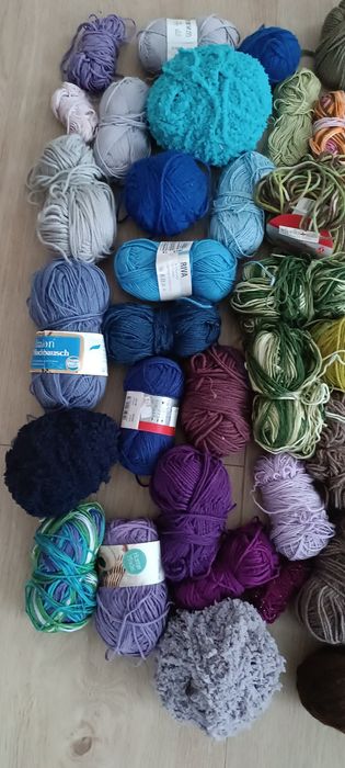 Wełna włóczka moher