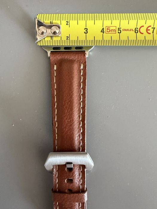 Pulseira de couro para smartwatch