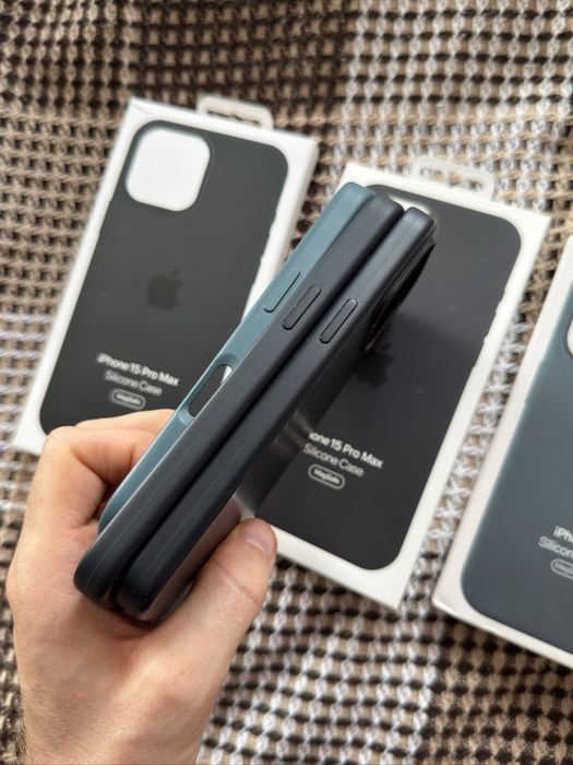 Силіконовий чохол для iPhone 15Pro Max та iPhone 16 (MagSafe)