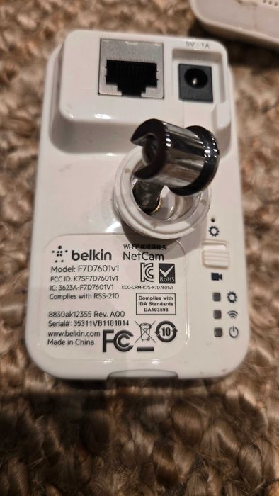 4 câmaras de vigilância Belkin, videovigilância